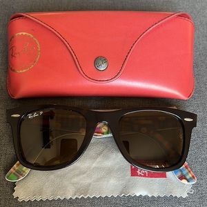 Ray-Ban Original Wayfarer Special Edition Madras Plaid Polarized